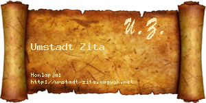 Umstadt Zita névjegykártya